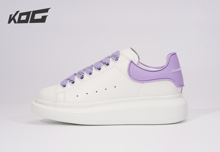 Alexander McQueen Oversized white purple SIZE: 35-45