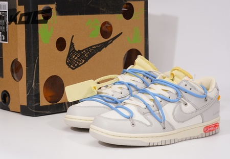 OFF WHITE X NK Dunk Low "The 50" (NO.05) SIZE: 36-47.5