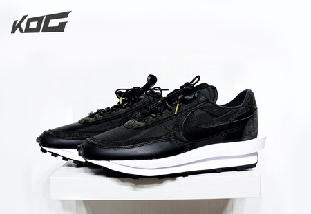 Sacai x Nike LVD Waffle Daybreak joint runway looks deconstruction high-end running shoes