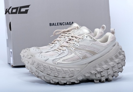 BALENCIAGA Defender Rubber Platform Sneakers Size 35-45
