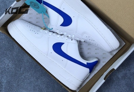 Air force 1 white/game royal, size 36-45