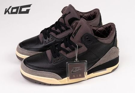 A Ma Maniere x Air Jordan 3 "Black" Size 36-47.5