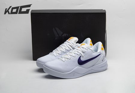 Nike Kobe 8 Protro Lakers Home HF9550-100 Size 40-48.5